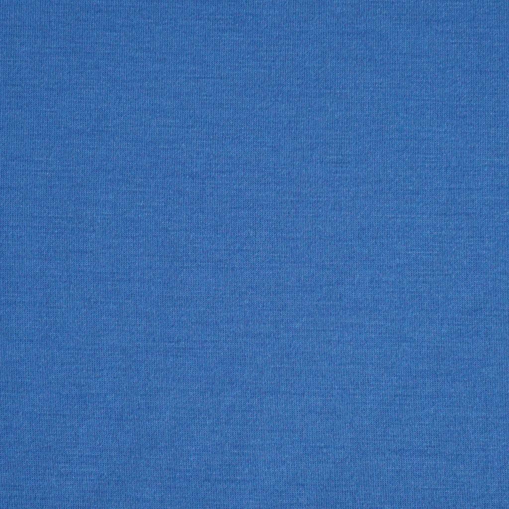 Viskosejersey aus Bambusfaser uni provence blau